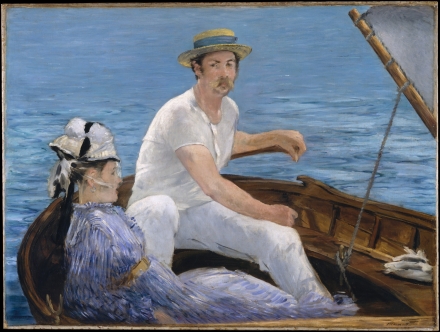 Manet’s Boating (1874) - Image Gallery