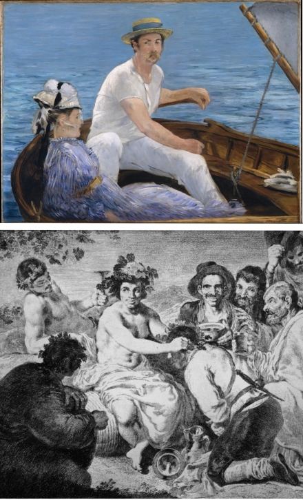 Manet’s Boating (1874) - Image Gallery